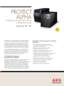 PROTECT alPha - AEG Power Solutions