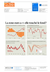 La zone euro a-t-elle touché le fond?