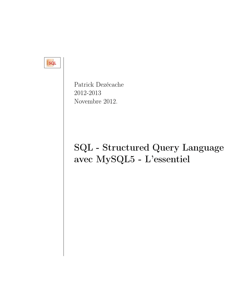 sql-structured-query-language-avec-mysql5-l