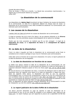 dissolution verbal communaut proces