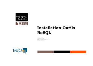 Installation Outils NoSQL