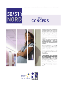 Les cancers dans le Nord - Pas-de-Calais