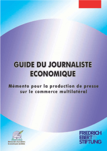 Guide du journaliste economique - Bibliothek der Friedrich