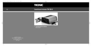 Convertisseur de tension TSW 300 A1