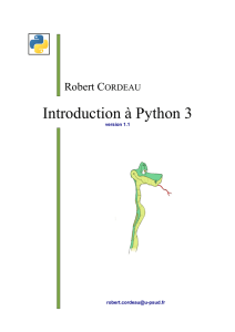 Introduction à Python 3