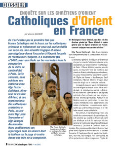 Document - France Catholique