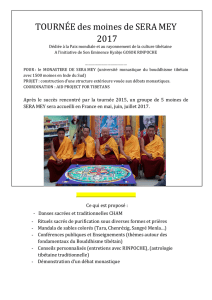 TOURNÉE des moines de SERA MEY 2017