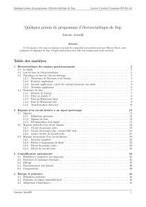 électrocinétique de Sup