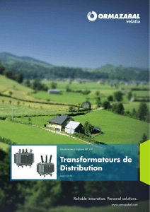 Transformateurs de Distribution