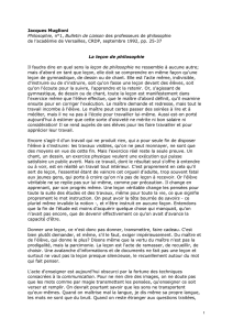 Jacques Muglioni Philosophie, n°1, Bulletin de Liaison des