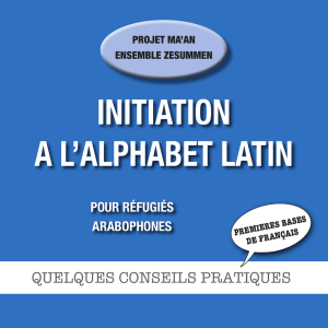 initiation a l`alphabet latin