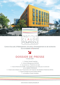 Dossier De Presse - Fondation Claude Pompidou