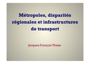 Présentation de M. Jacques Thisse (PDF, 401 Ko)