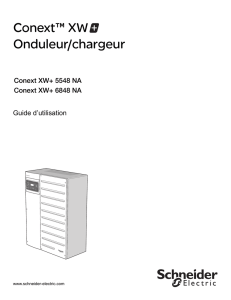 Conext™ XW Onduleur/chargeur