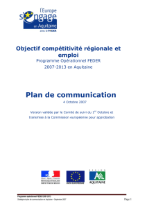 Plan de communication