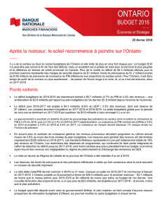 Ontario - Banque Nationale