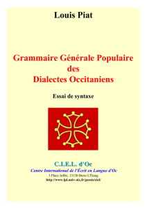 grammaire générale populaire