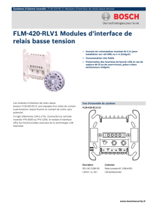 FLM‑420‑RLV1 Modules d`interface de relais basse tension