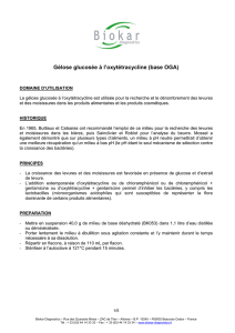 Gélose glucosée à l`oxytétracycline (base OGA)