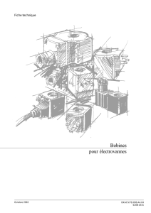 Bobines pour électrovannes