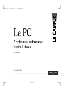 Le PC Architecture, maintenance et mise à niveau 18e édition