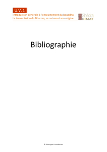 Bibliographie - Shedra