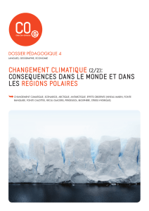 changement climatique consequences dans le monde