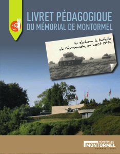 livret pédagogique - Mémorial de Montormel