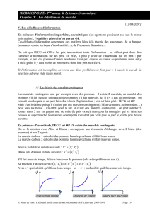 MICROECONOMIE / SE2 / Notes de cours