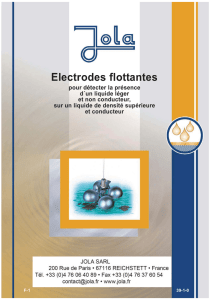 Electrodes flottantes SCHE