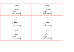 Adaptation petits verbes rouges CE1