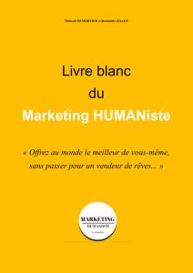 Téléchargez le livre blanc du marketing humaniste