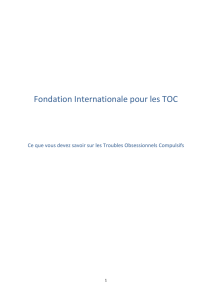 Fondation Internationale pour les TOC