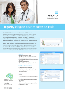 Trigonia,le logiciel pour les postes de garde