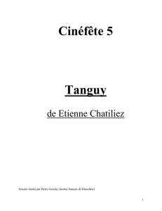 Cinéfête 5 Tanguy - Kino macht Schule