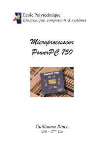 Microprocesseur PowerPC 750