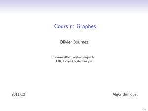 Cours n: Graphes - LIX