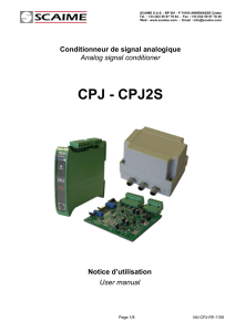 CPJ - CPJ2S - PTC Electronics, Inc.
