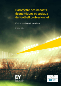 Baromètre des impacts économiques et sociaux du football