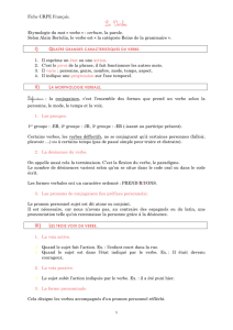 Le Verbe. - Devenir professeur des &eacute;coles en 2015