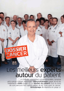 Dossier Cancer - Pulsations 2016