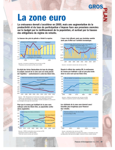 Gros plan – La zone euro - Finances et développement - Mars