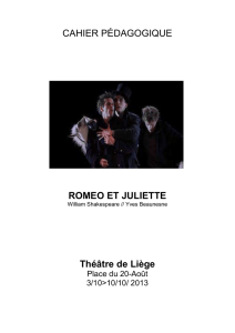 Roméo et Juliette - Théâtre de Liège