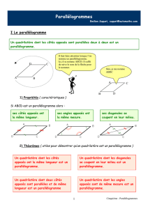 Parallélogrammes