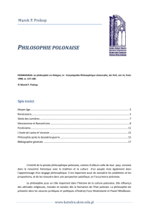 philosophie polonaise