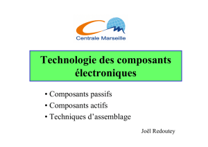 Technologie des composants électroniques