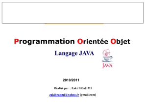 CH2 - TP Programmation Orienté Objet