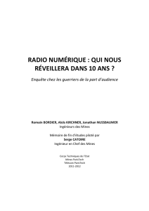 radio numérique : qui nous réveillera dans 10 ans