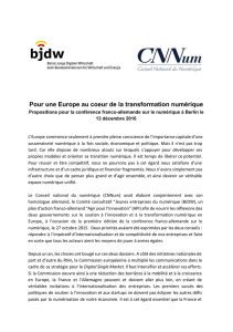 Propositions du BJDW et du CNNum pour la conférence franco