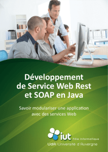 Développement de Service Web Rest et SOAP en Java